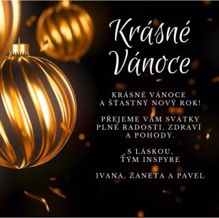 ✨🎄 Krásné Vánoce 🎄✨ Děkujeme vám za vaši důvěru, podporu a přízeň, kterou jste nám v průběhu celého roku dávali 🤍 Každá...